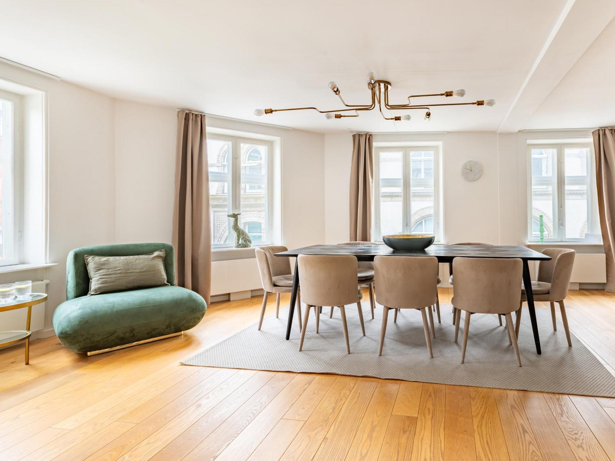 Sanders Regent - Chic Three-Bedroom Apartment Near Central Square Copenaghen Esterno foto
